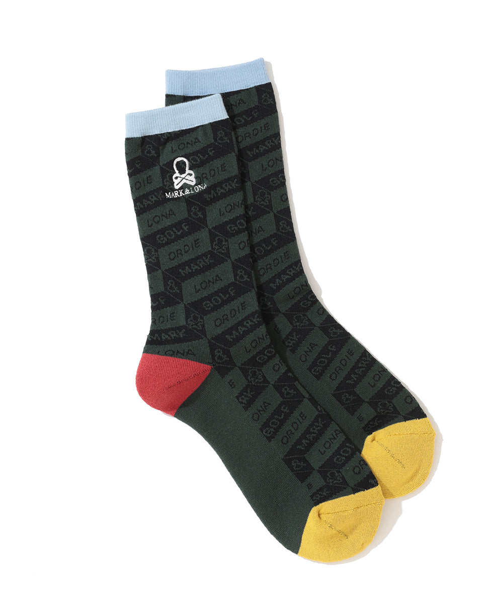 Dépêche Color Block Crew Socks | MEN