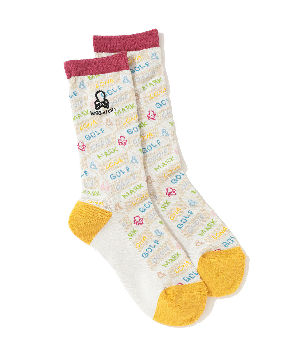 Dépêche Color Block Crew Socks | WOMEN