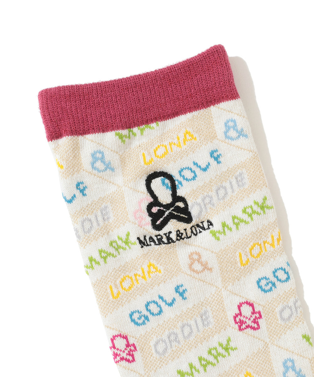 Dépêche Color Block Crew Socks | WOMEN