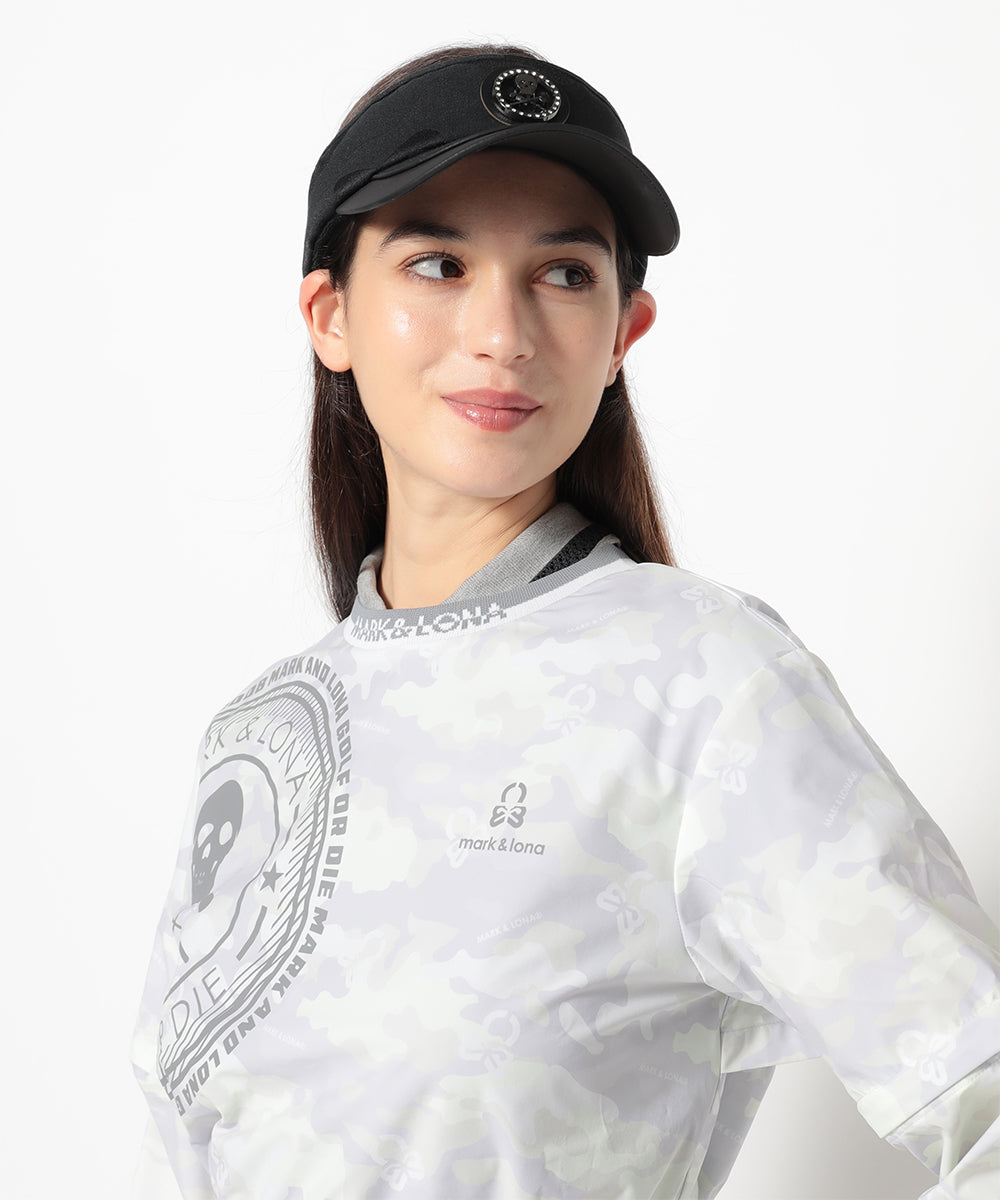 Gauge Camo Leather Trim Visor
 | MEN and WOMEN