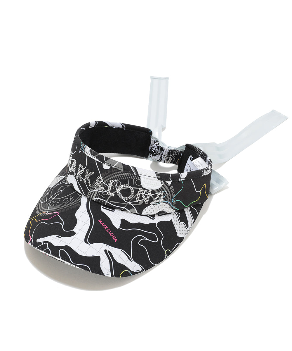 Axon Camo Wide Brim Visor | WOMEN