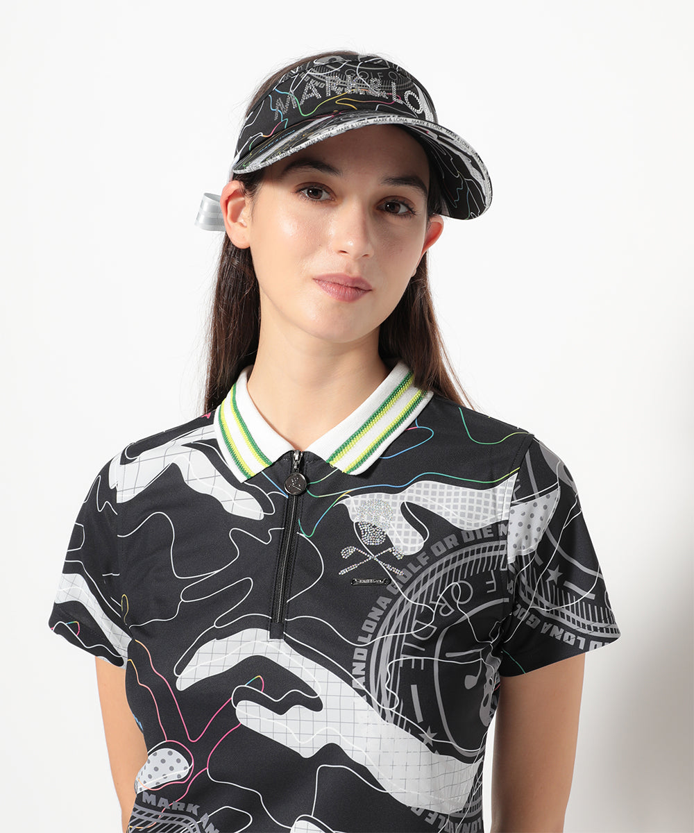 Axon Camo Wide Brim Visor | WOMEN