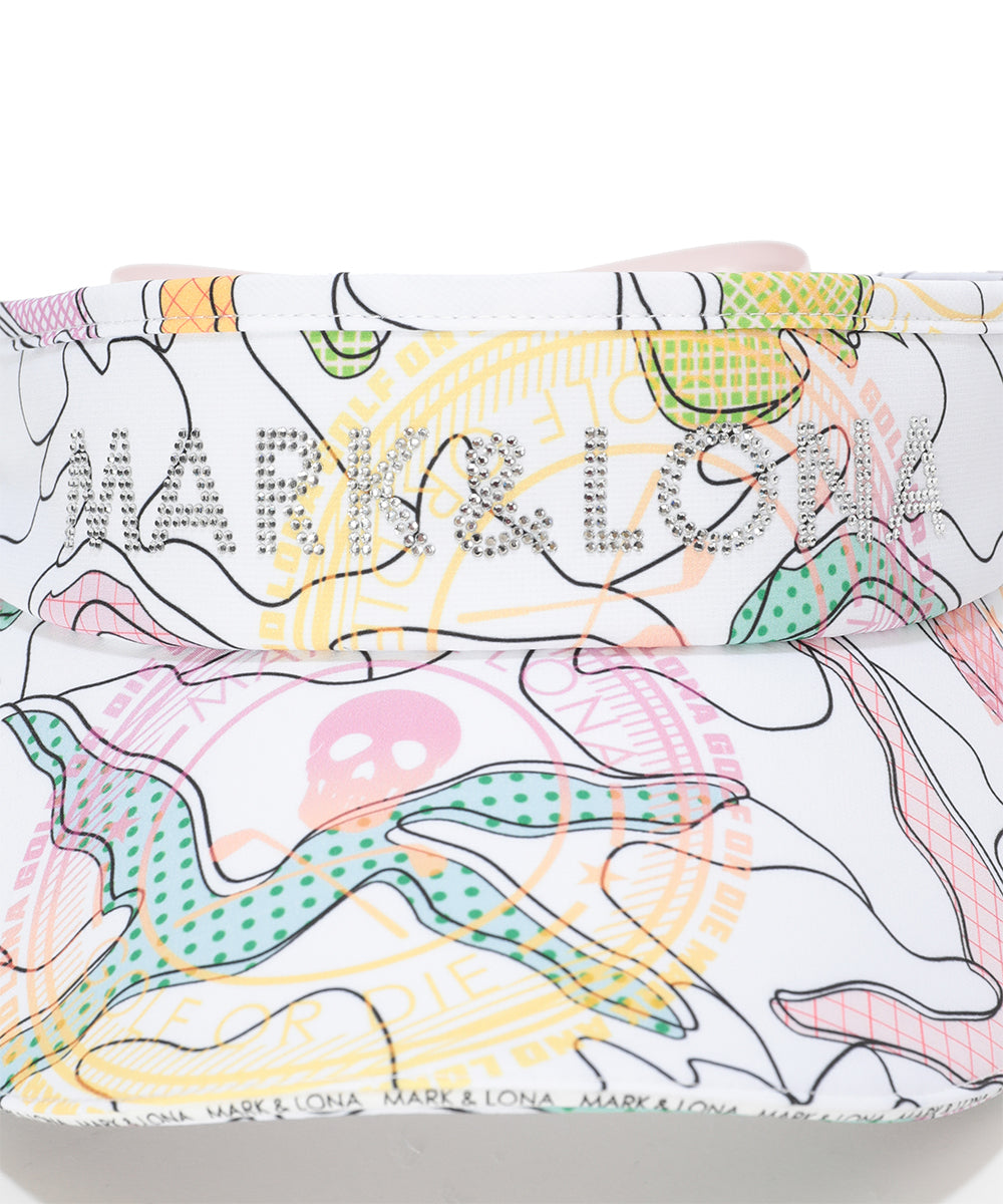 Axon Camo Wide Brim Visor | WOMEN