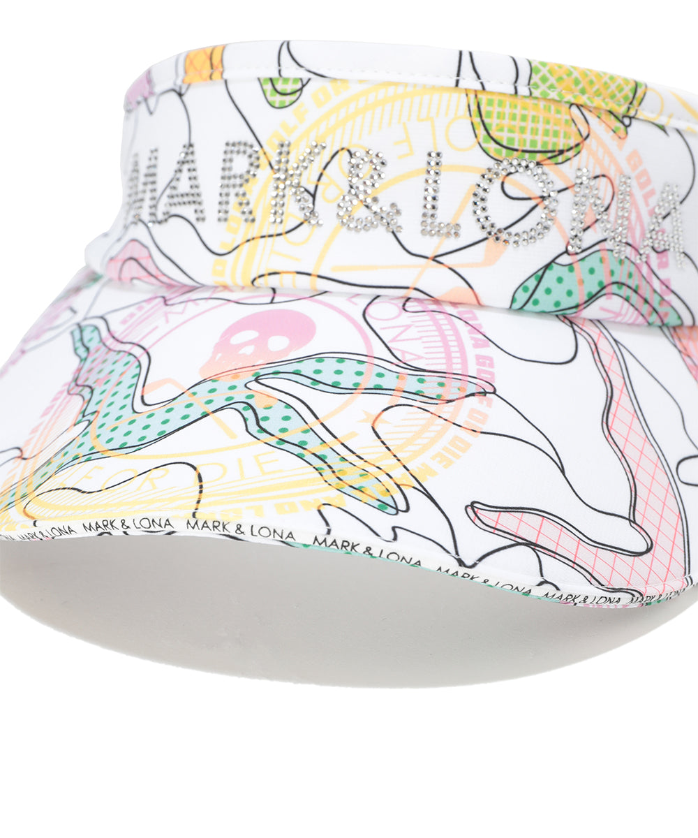 Axon Camo Wide Brim Visor | WOMEN