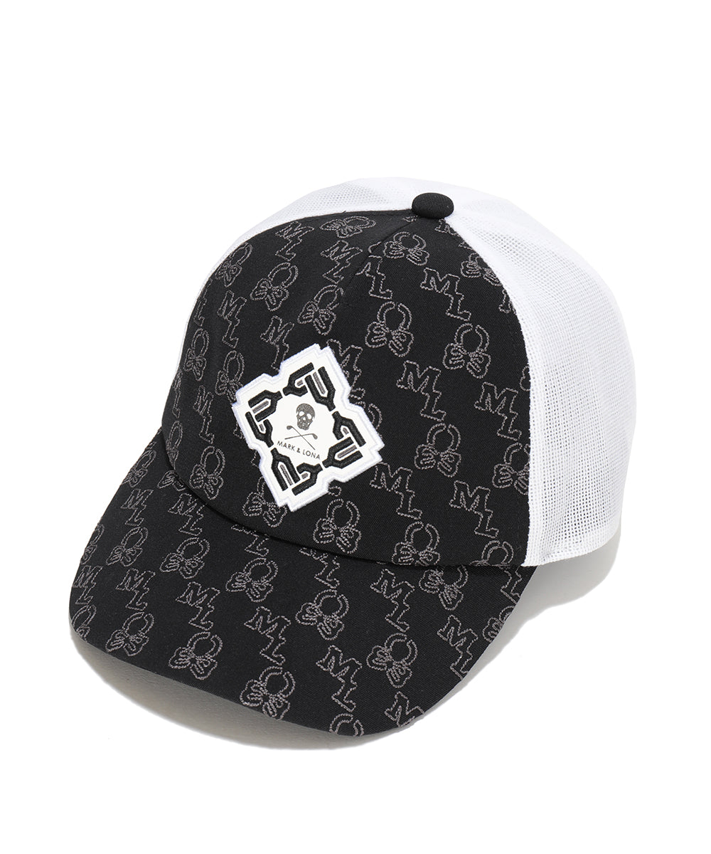 Stela Monogram Stitch Mesh Cap | MEN and WOMEN