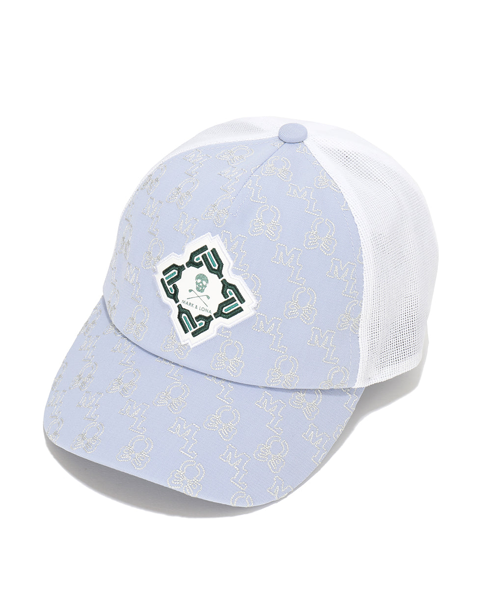 Stela Monogram Stitch Mesh Cap | MEN and WOMEN