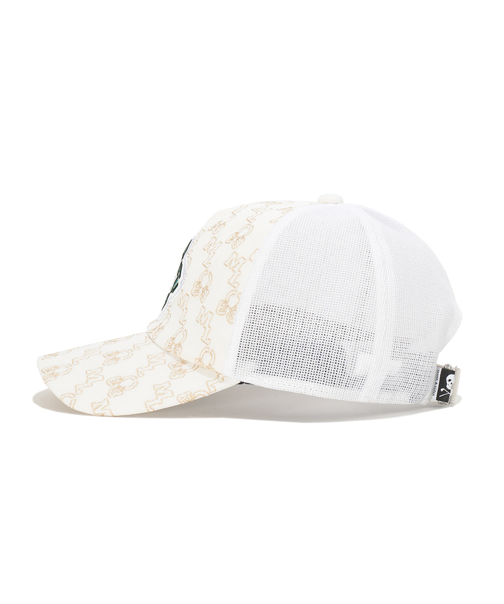 Stela Monogram Stitch Mesh Cap | MEN and WOMEN