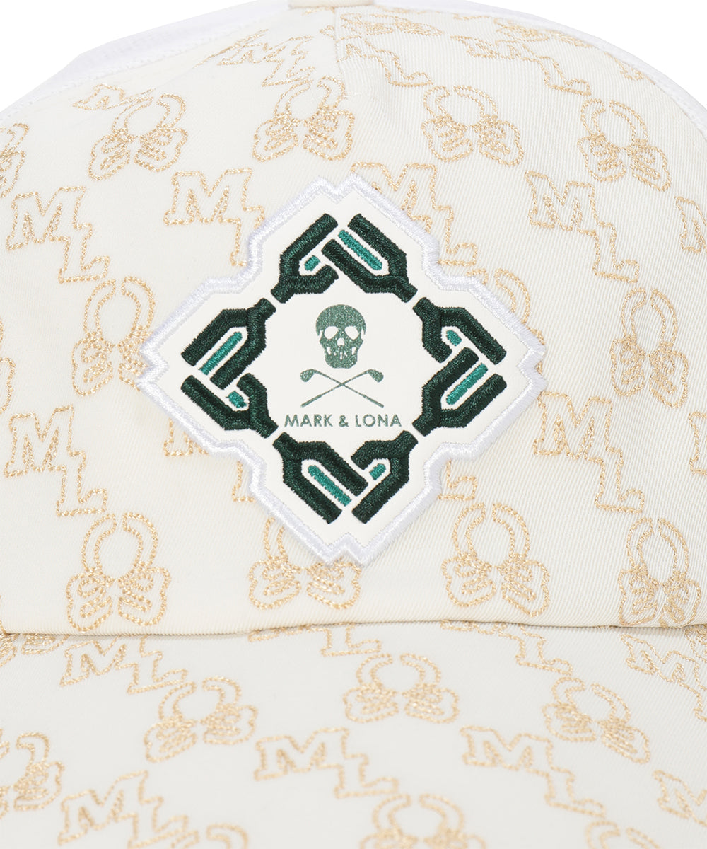 Stela Monogram Stitch Mesh Cap | MEN and WOMEN