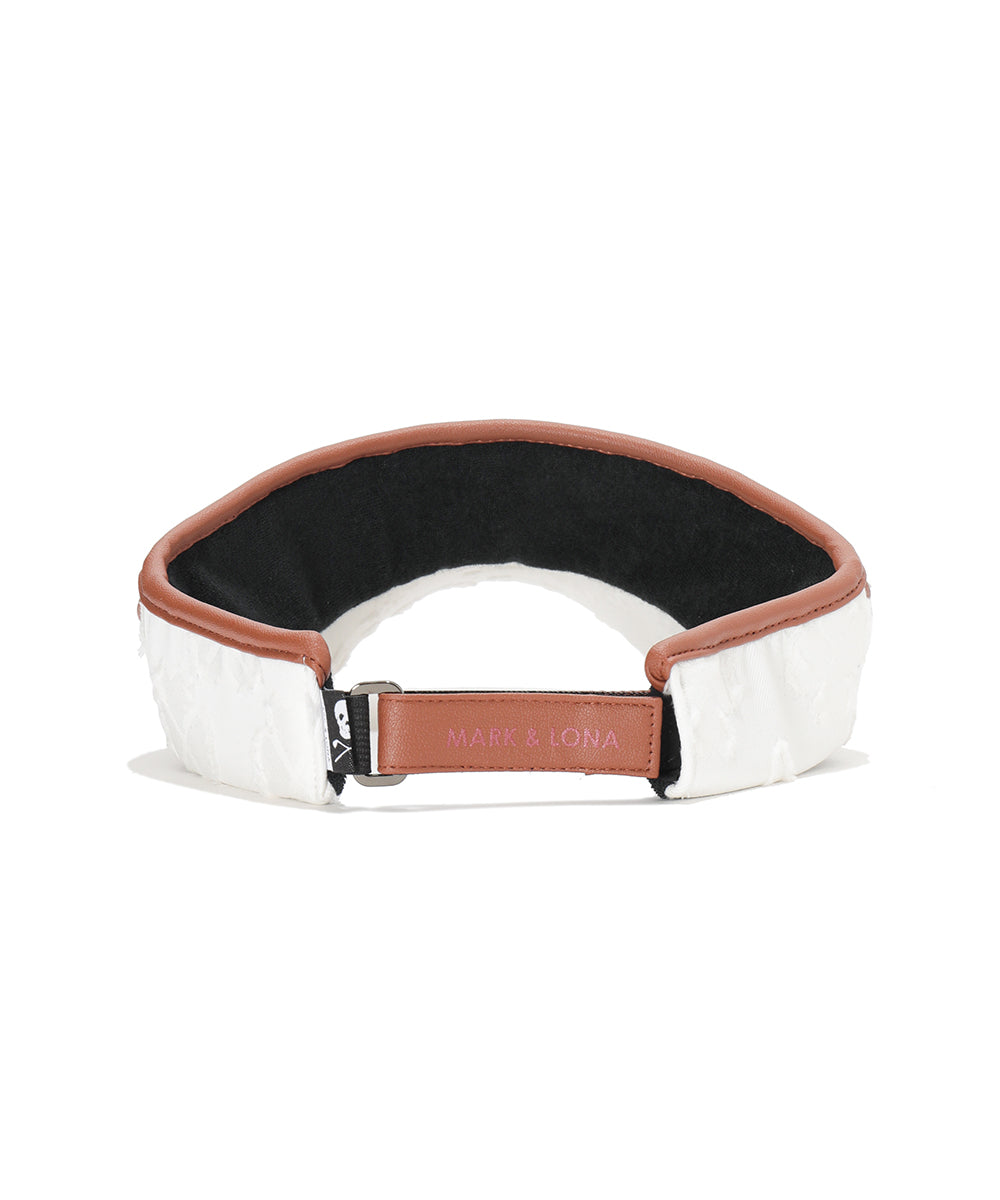 Imperial Cut Jacquard Visor | MEN and WOMEN