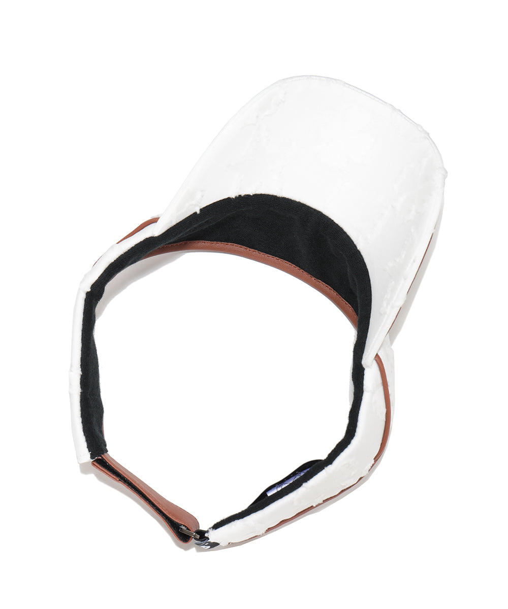 Imperial Cut Jacquard Visor | MEN and WOMEN