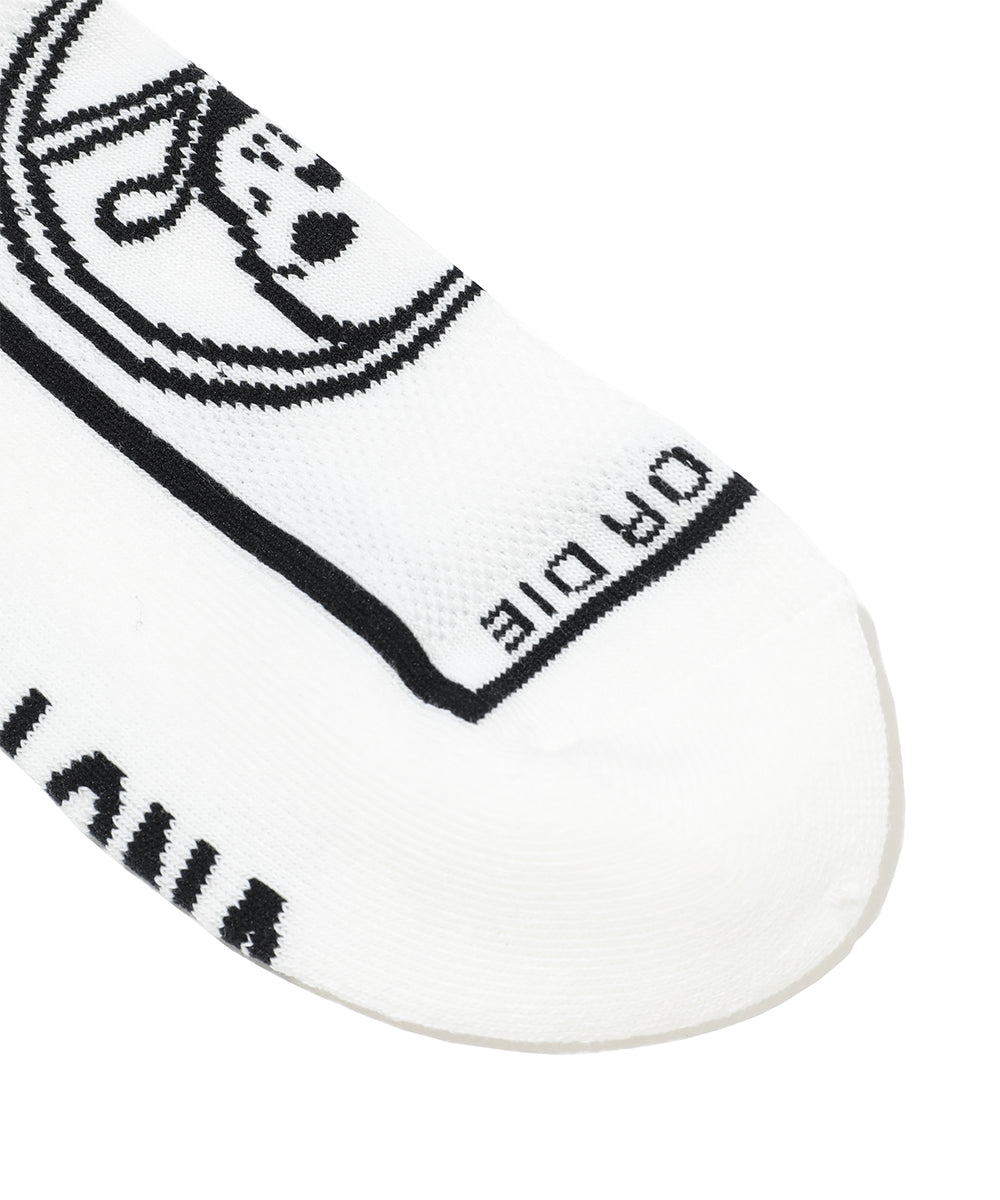 Round Skull Athletic Low Socks | MEN