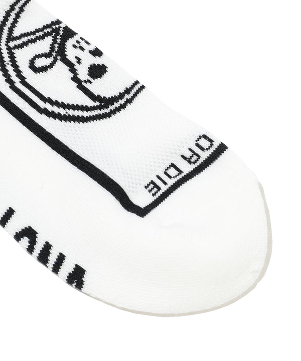 Round Skull Athletic Low Socks | MEN