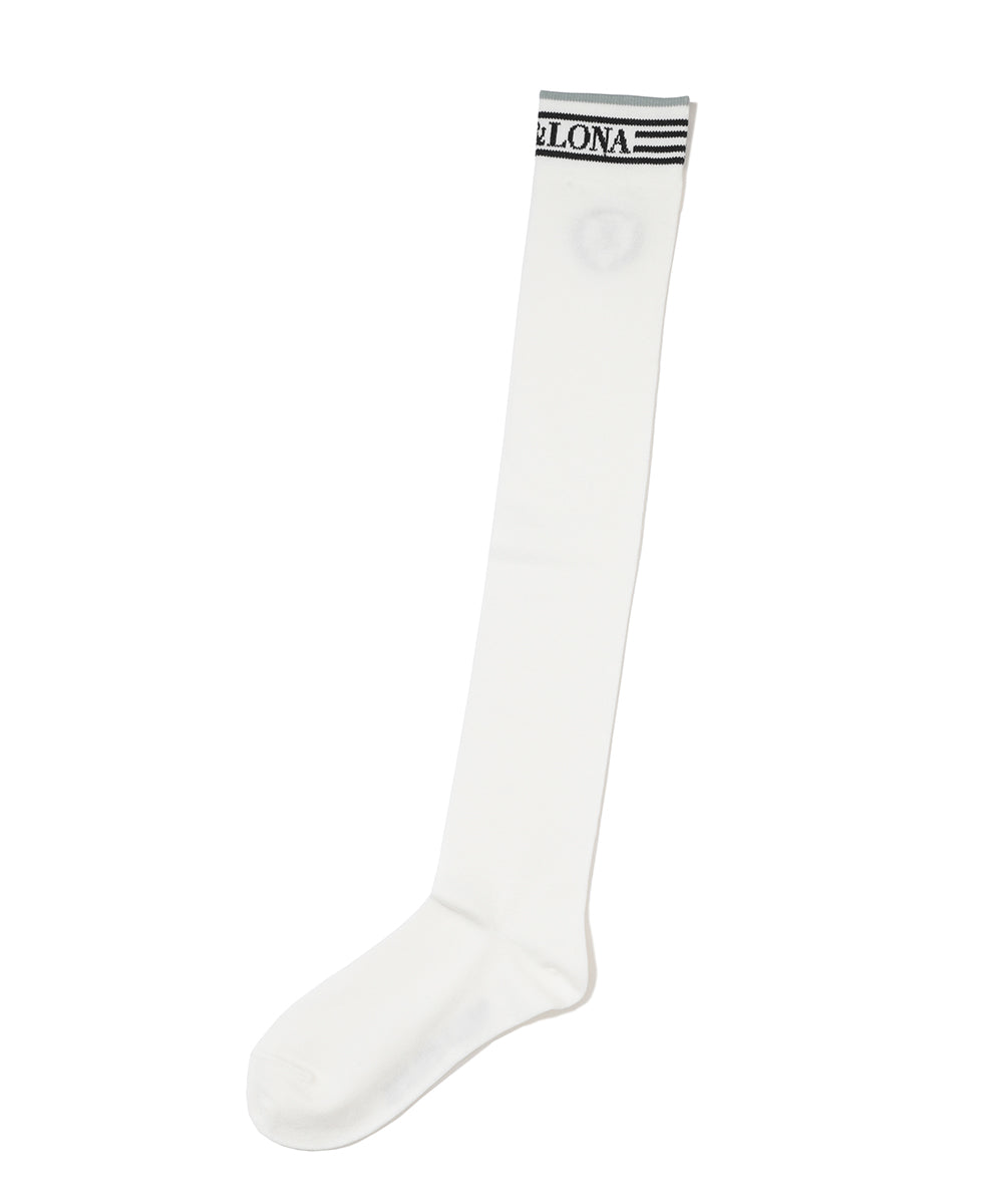 Laurel Skull Over-Knee Socks | WOMEN