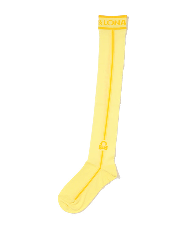 ML Sheer Over Knee Socks | WOMEN