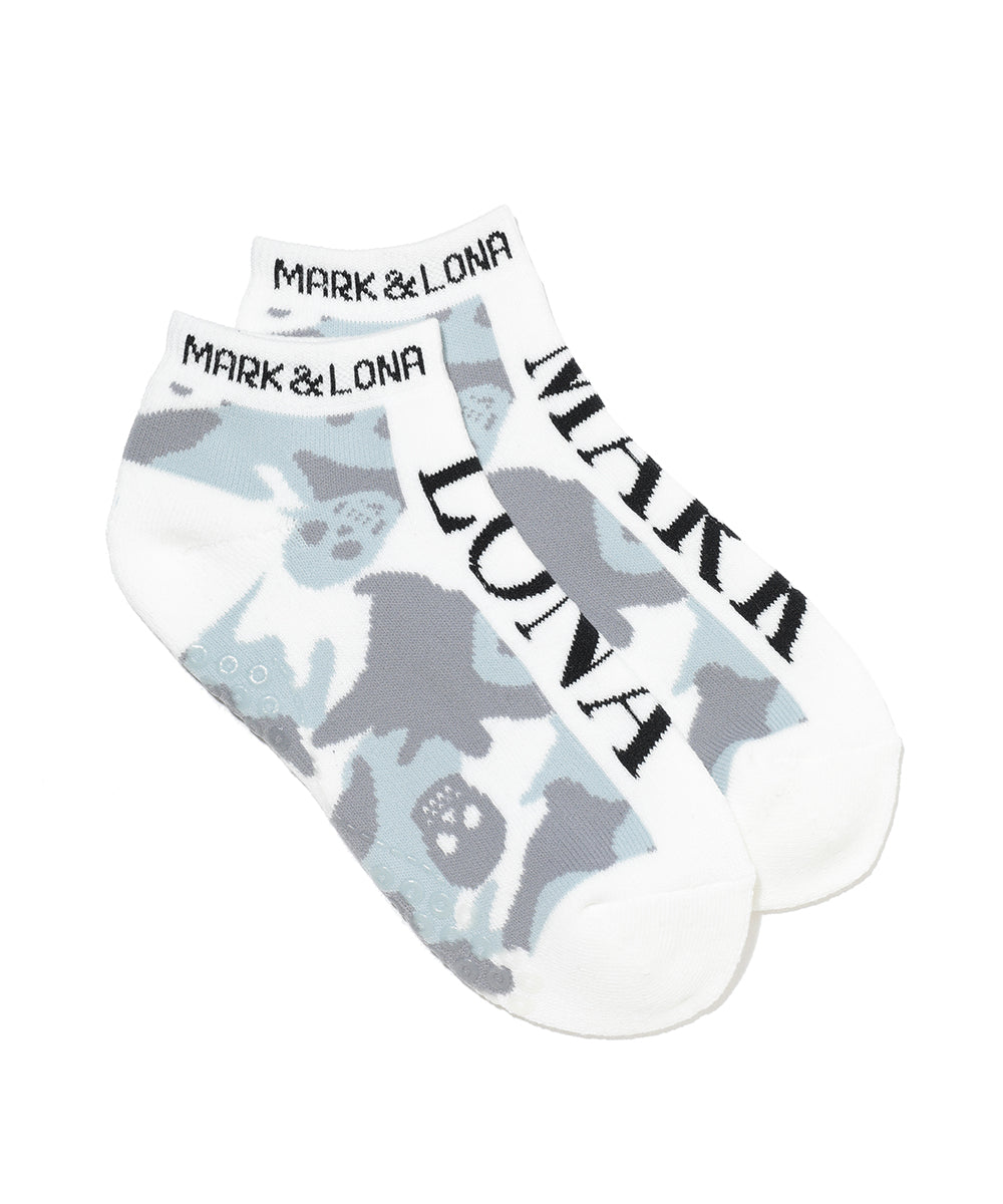 Gauge Camo Essential Low Socks | WOMEN