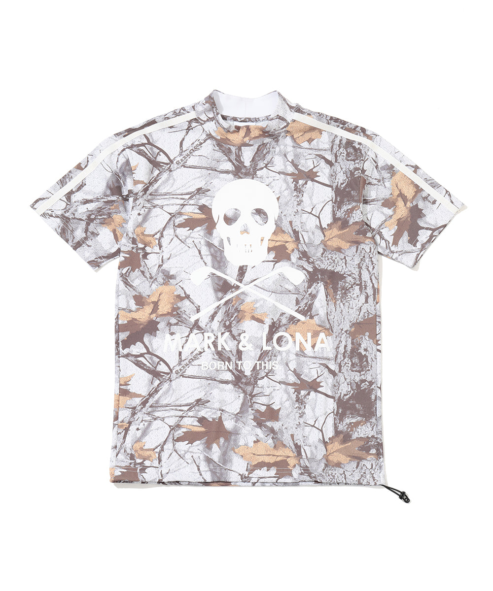 Terrain Skull Mock Neck Tee | MEN