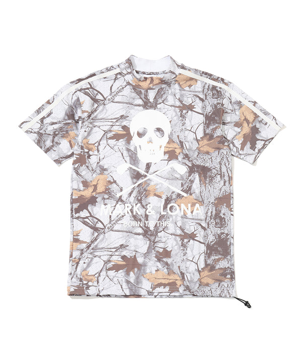 Terrain Skull Mock Neck Tee | MEN