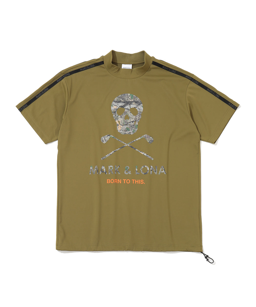 Terrain Skull Mock Neck Tee | MEN