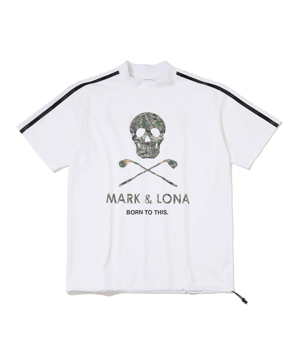 Terrain Skull Mock Neck Tee | MEN