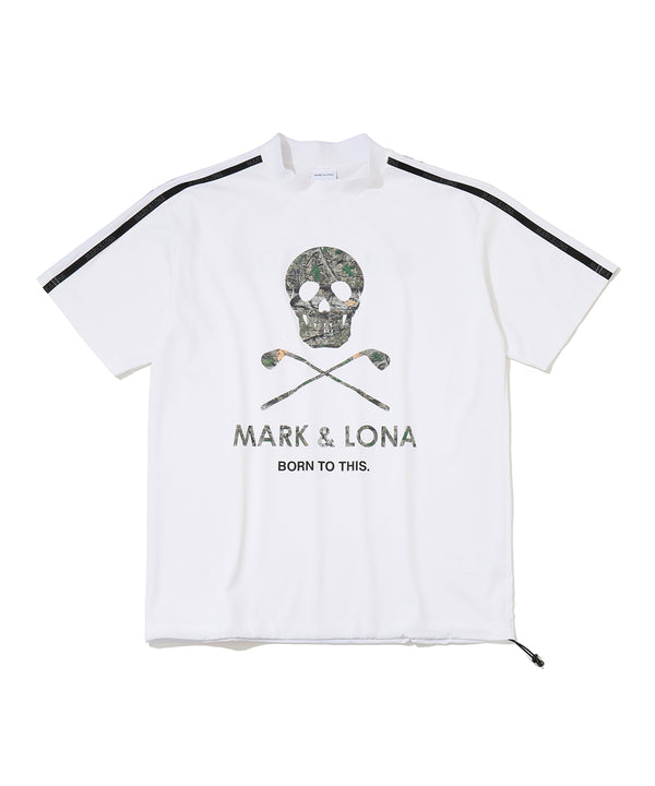 Terrain Skull Mock Neck Tee | MEN