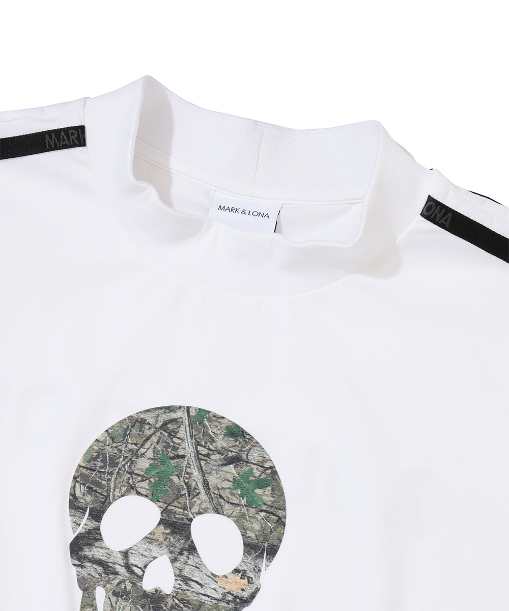 Terrain Skull Mock Neck Tee | MEN