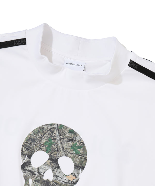 Terrain Skull Mock Neck Tee | MEN