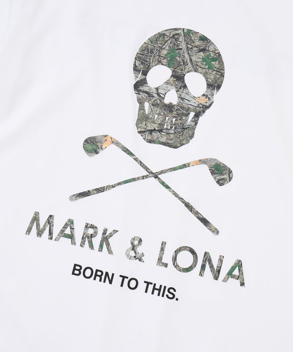 Terrain Skull Mock Neck Tee | MEN