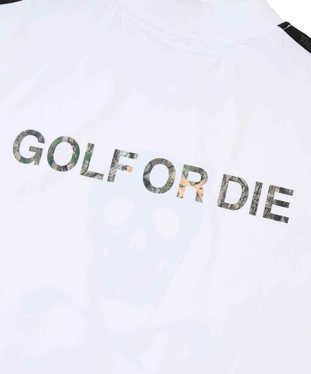 Terrain Skull Mock Neck Tee | MEN