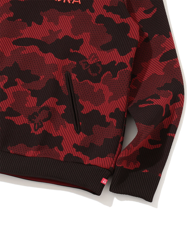 Mercury Camo Jacquard Knit Hoodie | MEN