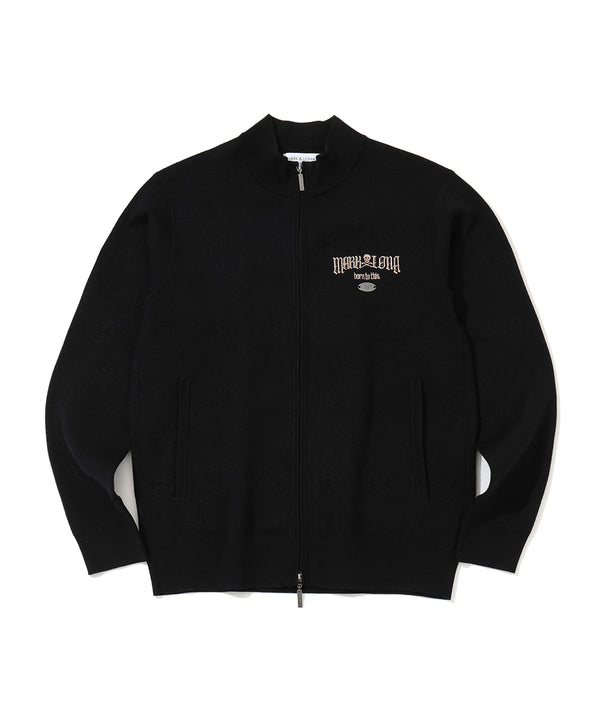 Fractur Monogram Knit Jacket | MEN