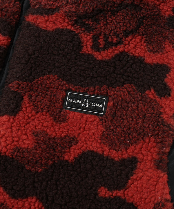 Mercury Camo Boa Fleece Vest | MEN