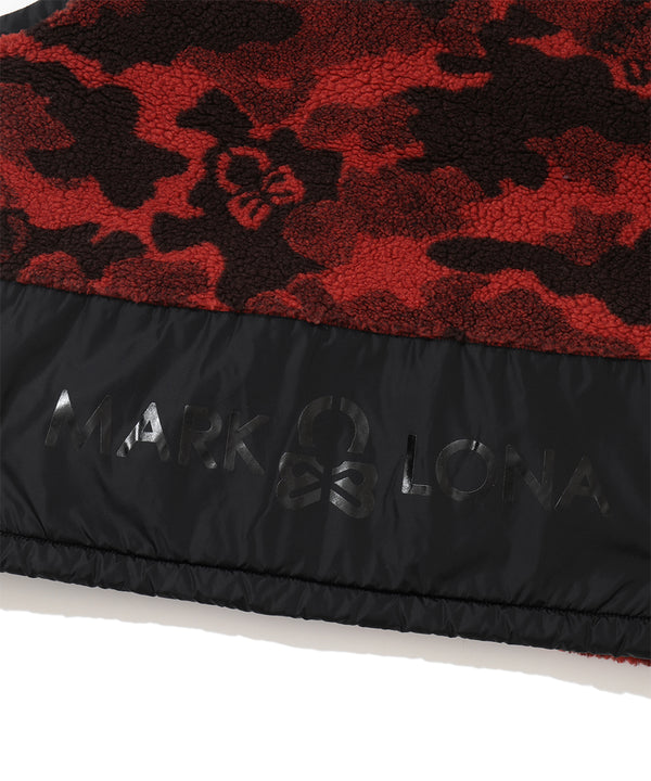 Mercury Camo Boa Fleece Vest | MEN