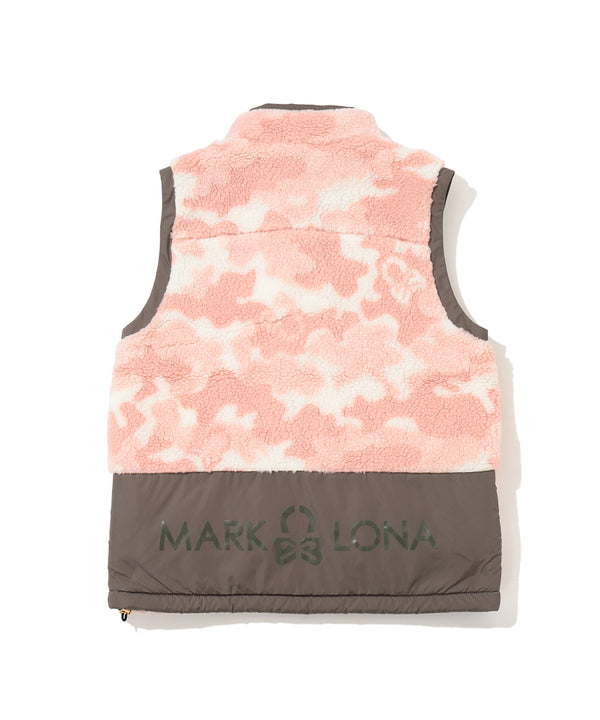 Mercury Camo Boa Fleece Vest | MEN