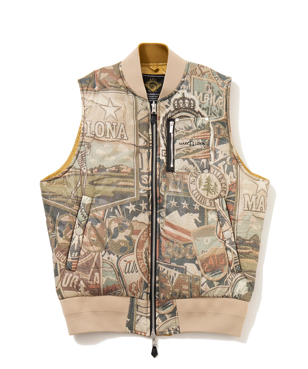 Melded 2 Face Reversible Vest | MEN