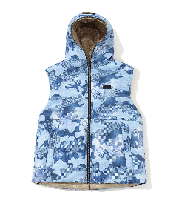 Pluri Camo Strech Down Vest | MEN
