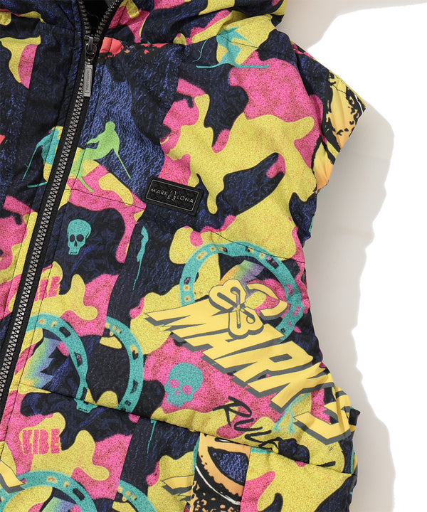 Pluri Camo Strech Down Vest | MEN