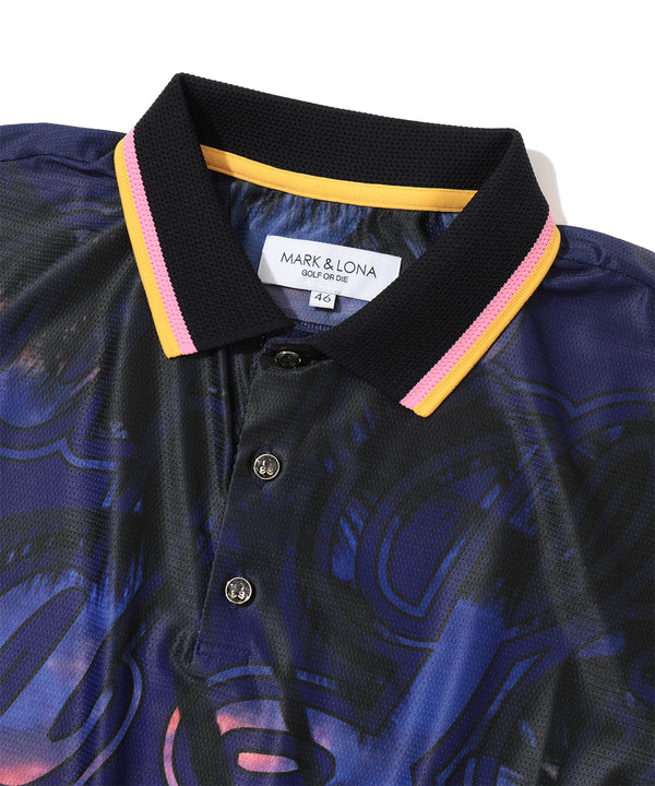 Saints Palm Cinch Mesh Polo | MEN