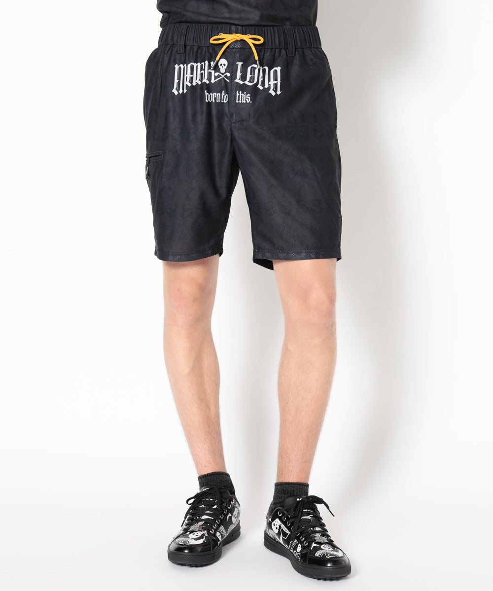 Fractur Monogram Jacquard Shorts | MEN