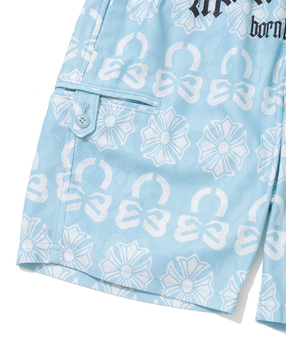 Fractur Monogram Jacquard Shorts | MEN