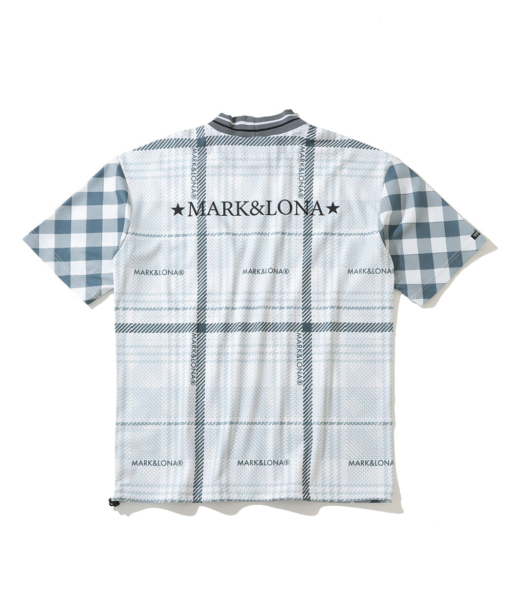 Synth Mock Neck Tee | MEN