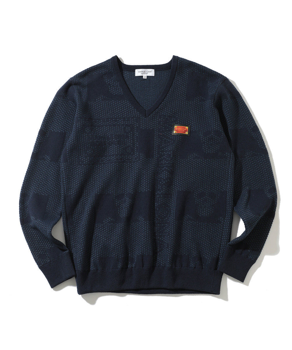 Pave Mesh Vee Knit | MEN