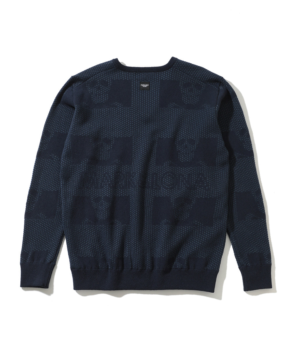 Pave Mesh Vee Knit | MEN