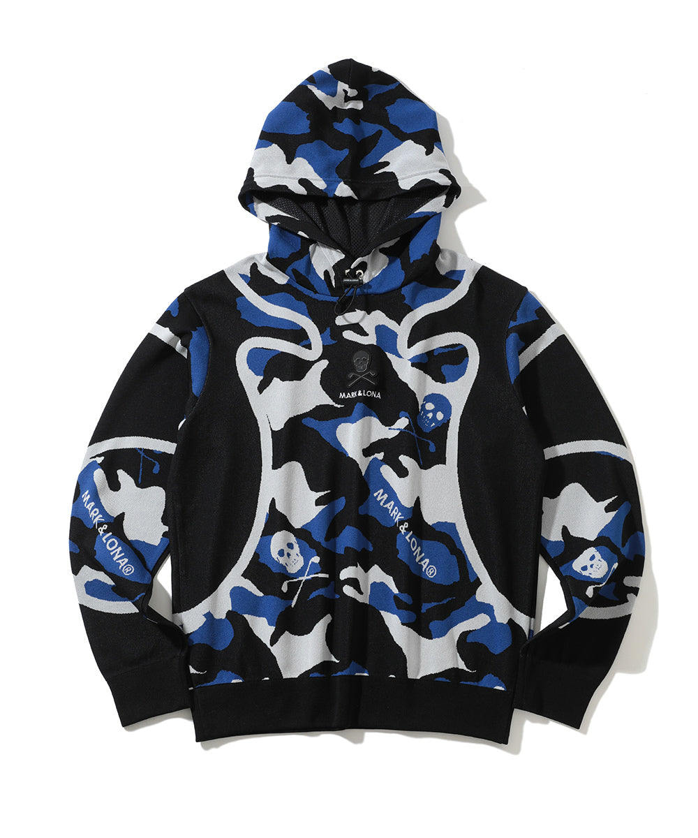 Matrix Camo Knit Hoodie | MEN