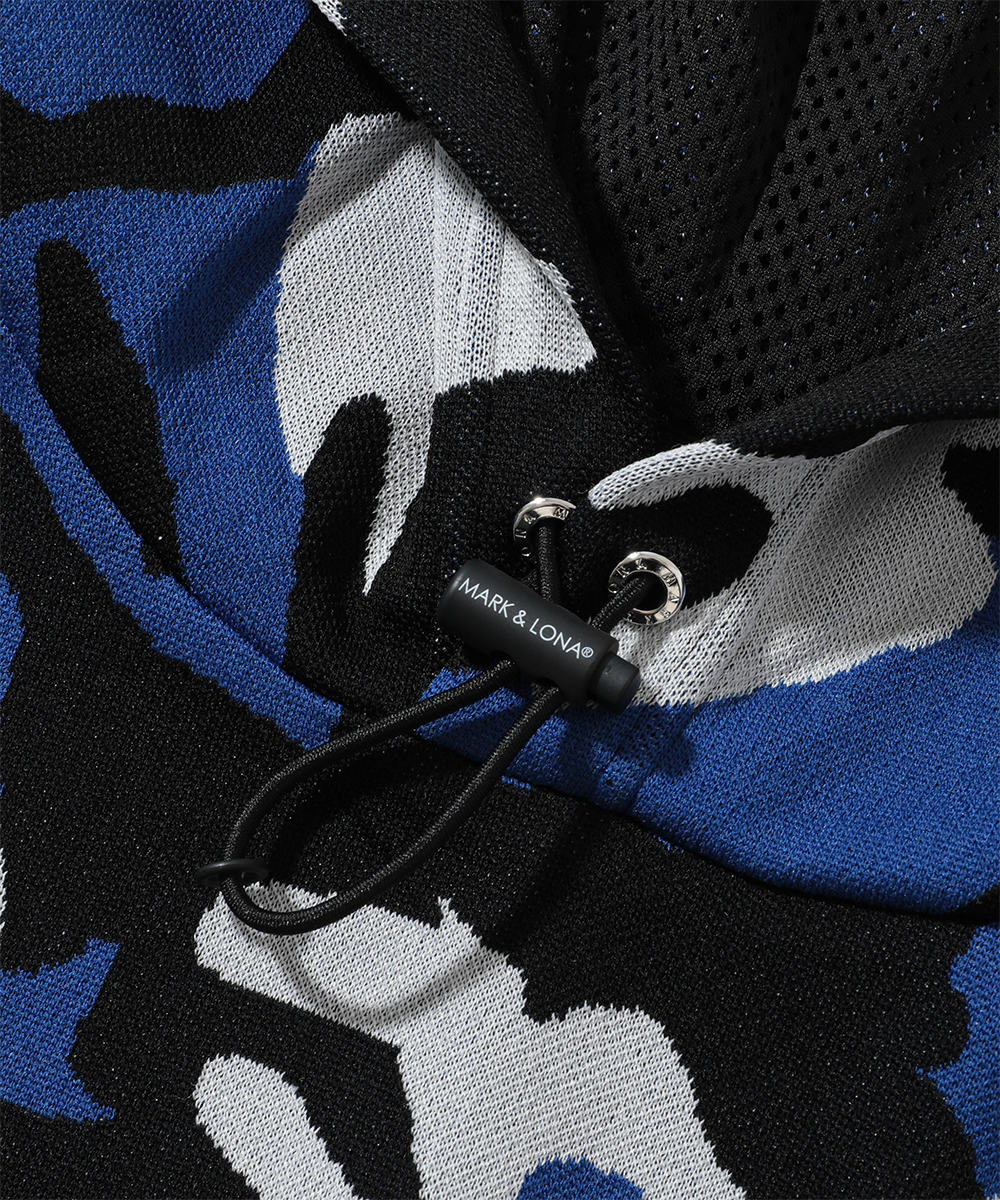 Matrix Camo Knit Hoodie | MEN