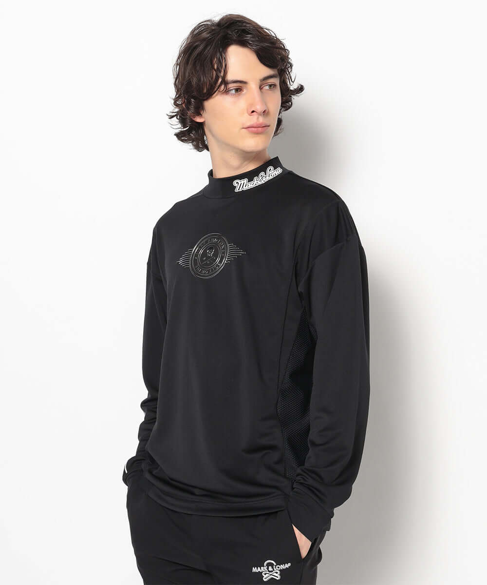 Viper Mock Neck Long Sleeve Top | MEN