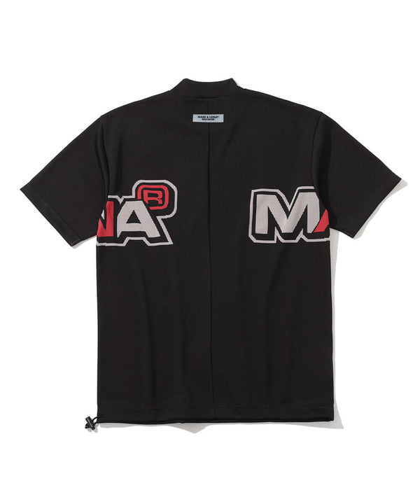 Geo Motion Mock Neck Top | MEN