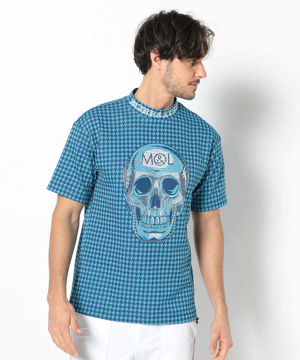 Vanitas Sparkle Mock Neck Tee | MEN