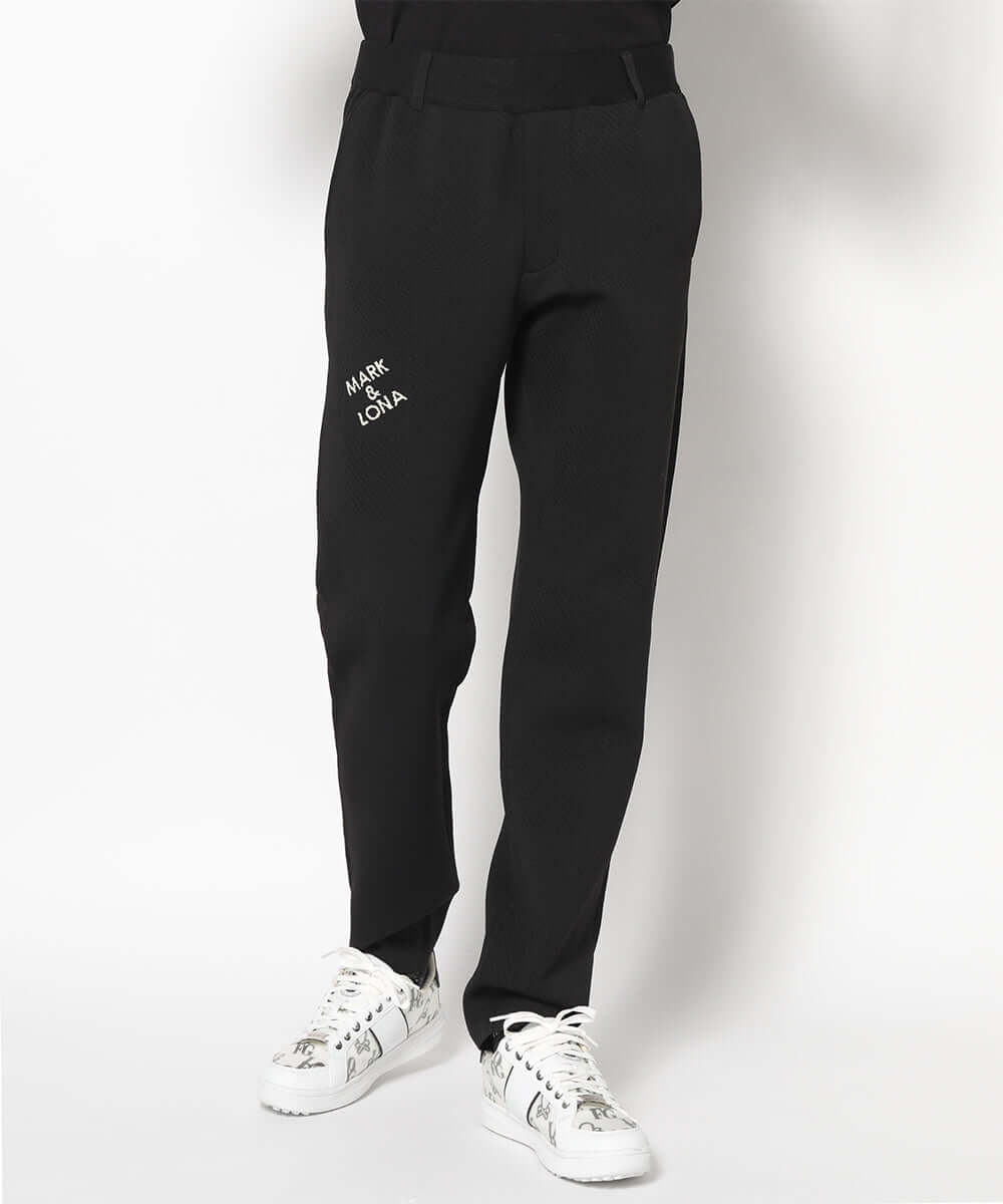 Gridline Stretch Knit Pants | MEN