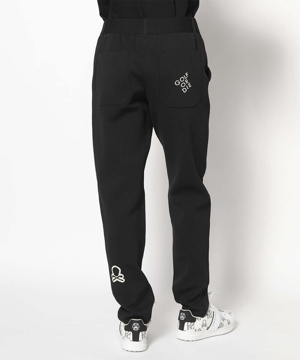 Gridline Stretch Knit Pants | MEN