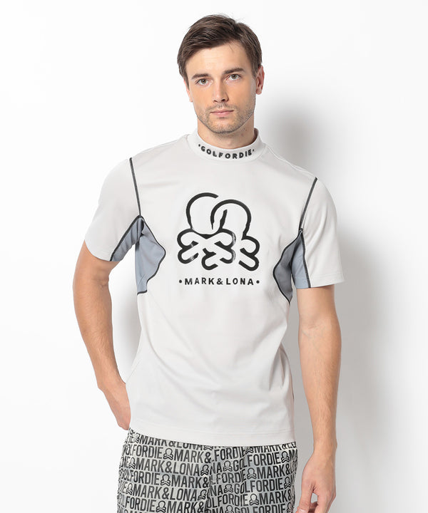 D.D Contrast Poly Blended Mock  | MEN